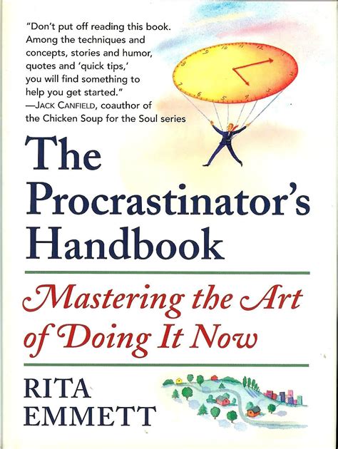 The procrastinators handbook mastering art of doing it now rita emmett. - Briggs and stratton repair manual 190432.