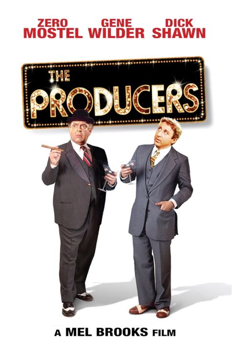 The Producers cemented Mostel's reputation as a zany comedian, and did much to restore his popularity with film audiences. The Producers plays like a demented parody of the Hollywood musical, particularly the ones where Judy Garland and Mickey Rooney decide to "put on a show in the old barn." It¿s also a blistering assault on the dubious .... 