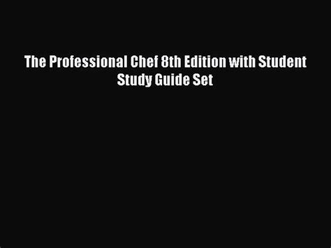 The professional chef 8th edition with student study guide set. - Suzuki gp100 and 125 singles 1978 89 owners workshop manual.