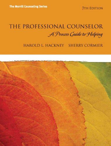 The professional counselor a process guide to helping plus mycounselinglab with pearson etext access card. - Honda civic starter guide wiring diagram.mobi.