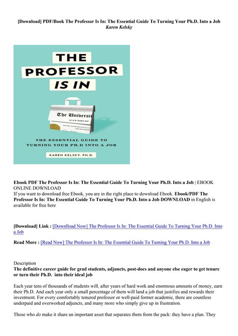 The professor is in the essential guide to turning your ph d into a job. - Schema elettrico mitsubishi montero anni 1997 1998 1999 2000 2001 2002 2003 2004 download manuale.