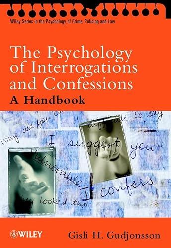 The psychology of interrogations and confessions a handbook wiley series in psychology of crime policing and. - Fault in our stars study guide.