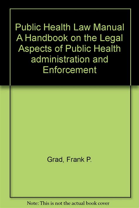 The public health law manual by frank p grad. - Wahrscheinlichkeitsrechnung, mathematische statistik und statistische qualitätskontrolle..