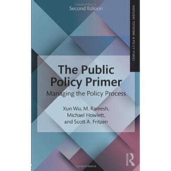 The public policy primer managing the policy process routledge textbooks in policy studies. - Normas contables profesionales de la facpce y el cpcecaba.