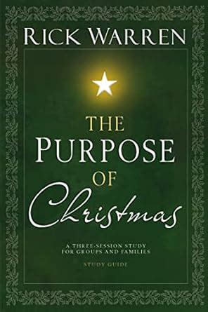 The purpose of christmas study guide a three session video based study for groups and individuals. - Gulmohar first class english teacher handbook.