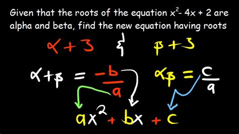 The quadratic equation whose roots are alpha square beta square is. .  ...