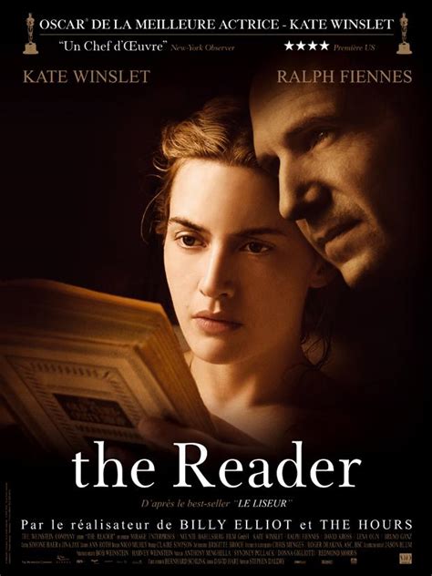The reader film wiki. The Reader ( sh. Čitač; njemački: Der Vorleser) je američko - njemački dramski film iz 2008. godine, redatelja Stephena Daldryja. Scenarij je napisao David Hare, prema istoimenom književnom predlošku Bernharda Schlinka . Priča prati Michaela Berga, berlinskog odvjetnika koji je kao tinejdžer krajem 1950-ih imao ljubavnu vezu sa ... 