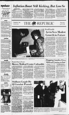 The republic newspaper of columbus indiana. Get this The Republic page for free from Friday, January 25, 1974 THE REPUBLIC, COLUMBUS, INDIANA.. Edition of The Republic ... The largest online newspaper archive; 300+ newspapers from the 1700 ... 