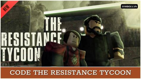 Aug 4, 2023 · How To Redeem Resistance Tycoon Codes. Load up the game. Click on the Twitter codes icon on the left menu. Enter the code into the box that pops up. Enjoy those rewards! You will get a positive notification if the code has been successfully redeemed. If the code doesn't work, it might be expired, or the code has been entered incorrectly. . 