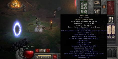 The resurrected cast.  Diablo 2 Resurrected: Stat priorities on Runeword...