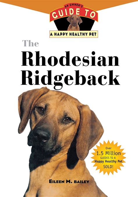 The rhodesian ridgeback an owners guide to a happy healthy pet. - Samsung le40a536t1f tv service manual download.