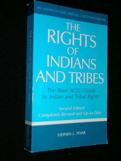 The rights of indians and tribes the basic aclu guide to indian tribal rights american civil liberties union handbook. - Orion flex series stretch wrappers parts manual.