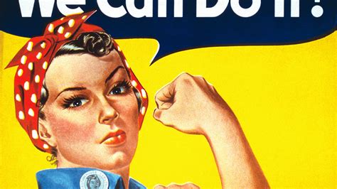 The riviter. Mar 1, 2022 · Also included in the curated set of primary sources are other images of women that are labeled with or show a representation of Rosie the Riveter. These span the decades from the 1950s to within the last decade. Students’ ideas about why this icon has persisted through the decades can be aided by exploring these photos. 