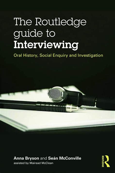 The routledge guide to interviewing by sean mcconville. - Where s my pen a guide to supporting people with.