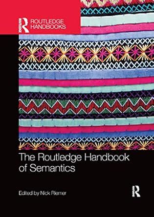 The routledge handbook of semantics routledge handbooks in linguistics. - Hacia una interpretación marxista de la historia de puerto rico y otros ensayos..