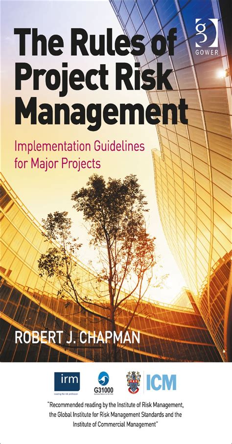 The rules of project risk management implementation guidelines for major projects. - Manuale per sega per calcestruzzo partner k1200.