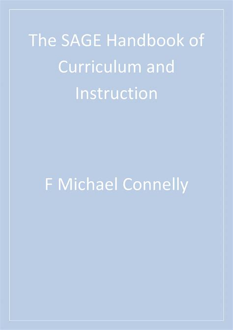 The sage handbook of curriculum and instruction. - Weblogic the definitive guide 1st edition.