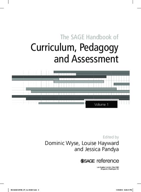 The sage handbook of curriculum pedagogy and assessment. - Civil service exam texas study guide plano tx.