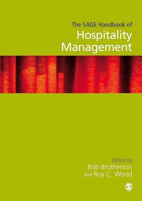 The sage handbook of hospitality management. - La ciudad de la noche/ the city at night.