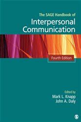 The sage handbook of interpersonal communication by mark l knapp. - Aspectos geográficos da área de colonização antiga do estado do espírito santo.