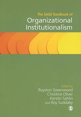 The sage handbook of organizational institutionalism. - Mazda cx 7 workshop service repair manual 2007 2008 2009.