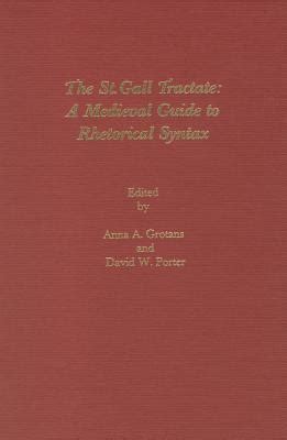 The saint gall tractate a medieval guide to rhetorical syntax. - 2009 audi tt tpms sensor manual.