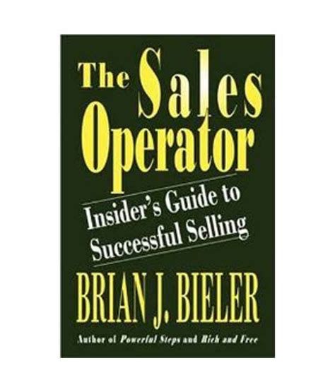 The sales operator insider guide to successful selling. - Geografia para todos - 6 série - 1 grau.