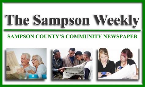 The sampson weekly facebook.  Additionally, for those looking to enter the workfo...