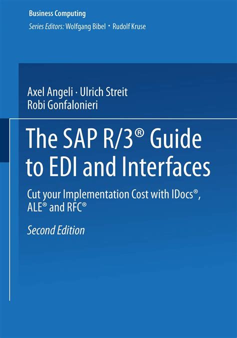 The sap r 3 guide to edi and interfaces. - 1997 sentra b14 manual de servicio y reparación.