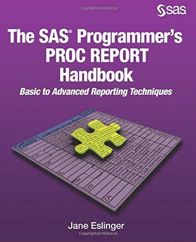 The sas programmers proc report handbook basic to advanced reporting technique. - Oekonomisk og politisk litteratur om udviklingslandene.