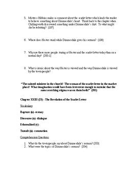 The scarlet letter study guide timeless timeless classics. - Biology chapter 14 study guide answers.