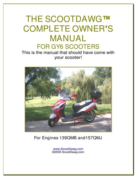 The scootdawg complete owners manual home scooter doc forum. - Classic british car electrical systems your guide to understanding repairing and improving the electrical components a essential.