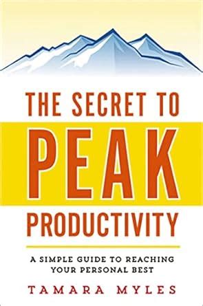 The secret to peak productivity a simple guide to reaching. - Structural and stress analysis solution manual.
