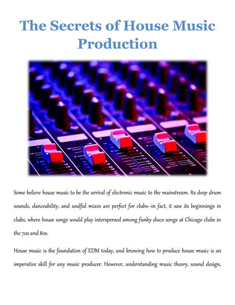 The secrets of house music production. - Chrysler pt cruiser year 2003 workshop service manual.