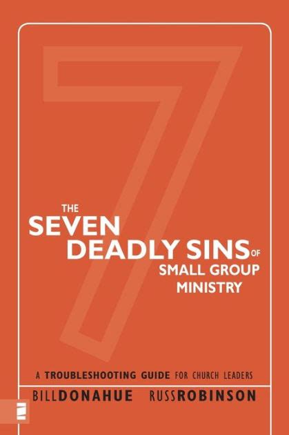 The seven deadly sins of small group ministry a troubleshooting guide for church leaders. - Sony ic recorder icd px720 manual.