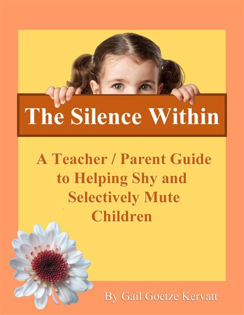 The silence within a teacher parent guide to helping shy and selectively mute children. - Kink alchemy guide to handcrafted natural hair products.