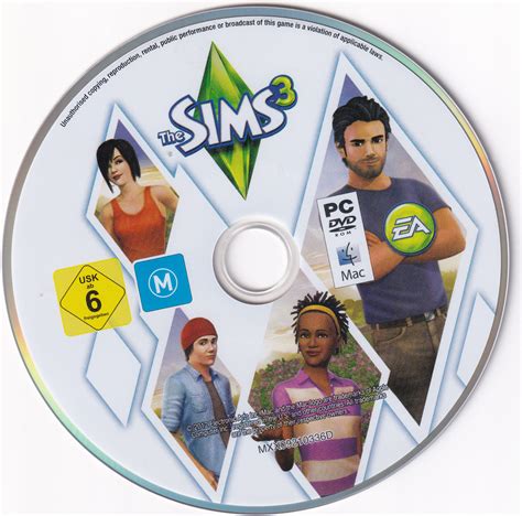 The sims 3 cd