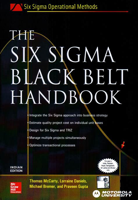 The six sigma black belt handbook 1st international edition. - Replace valve guide on c10 cat head.