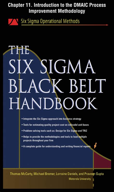 The six sigma black belt handbook chapter 11 introduction to the dmaic process improvement methodology. - Xvii congreso nacional de actividades flamencas.