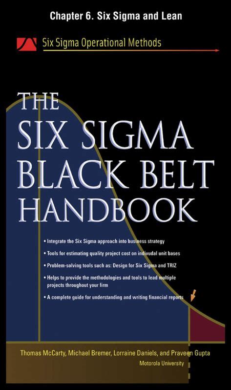 The six sigma black belt handbook chapter 6 six sigma and lean. - Kumelen la nina del arco iris (imagenes).