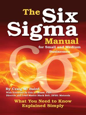 The six sigma manual for small and medium businesses by craig baird. - Elsevier's dictionary of architecture in five languages.
