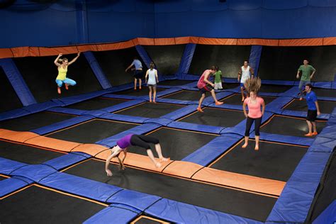 Specialties: Sky Zone Evansville is the original indoor trampoline park, and we never stop searching for new ways play. We're firm believers in the power of active play. The kind of play that makes us jump, dodge, flip, sweat, bounce, and laugh. Play where you can be you, in the moment, free. The kind of play that is good for our bodies and even …. 