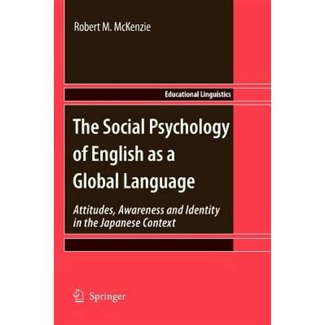 The social psychology of english as a global language attitudes awareness and identity in the japan. - No 13 carta 12 stave manuscript paper 80 pages with notation guide.
