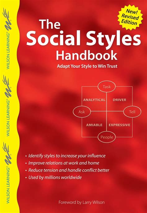 The social styles handbook by wilson learning library. - Mustang cobra manual de reparaci n.