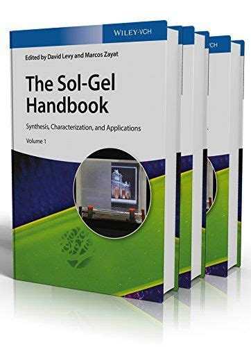 The sol gel handbook synthesis characterization and applications 3 volume set. - Work shop manual peugeot 504 ti.