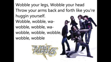 The song wobble. The Wobble dance, also known as the Wobble line dance, is a popular dance that originated in 2011. It was created to accompany the hit song “Wobble” by V.I.C., which was actually released three years prior to becoming a hit. Many sources credit West TX Jay, also known as Jeremy Strong, as one of the co-creators of the Wobble dance. 