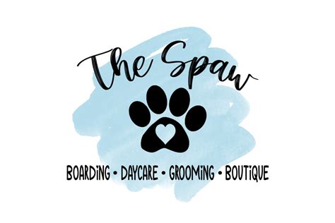 The spaw. About the Business. The Paw Spaw is a very clean and comfortable salon. While you can drop off you pup while the grooming takes place and come back for pickup. Or you can wait while a nail trim (mani-pedi) is done and watch dog videos in the waiting area. There is also a designated parking spot for The Paw Spaw marked with a pink sign of course 