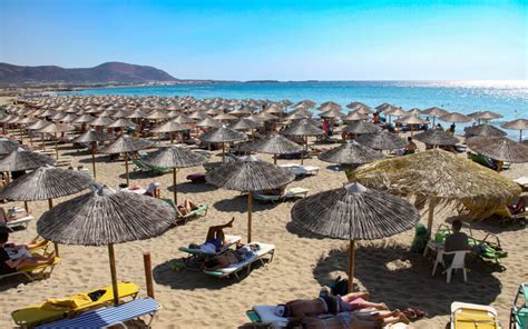 The spread of rented lounge chairs on Greece’s beaches brings a pledge to increase inspections