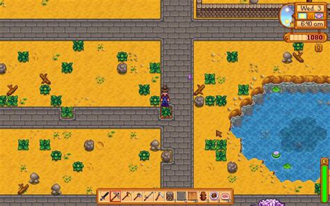 The spreading weeds stardew. Weeds are wild plants which are spawned randomly and may spread if not cleared. Weeds have a 50% chance to drop 1 Fiber when cut with a Scythe, Axe, Pickaxe, Hoe, Dagger or Sword, or blown up by a bomb. If a weed does not drop fiber, there is a 5% chance it will drop Mixed Seeds [1] . Cutting weeds with weapons enchanted with "Haymaker" has an ... 