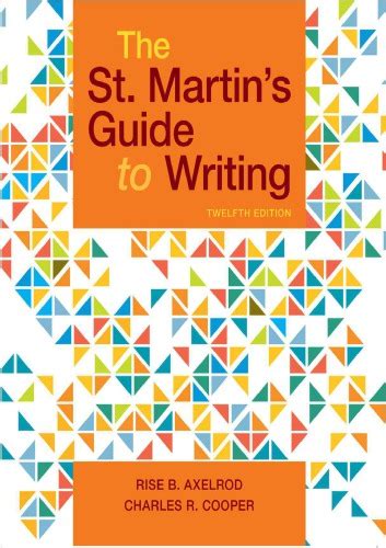 The st martins guide to writing. - Industrielle lüftung ein handbuch der empfohlenen praxis 23..